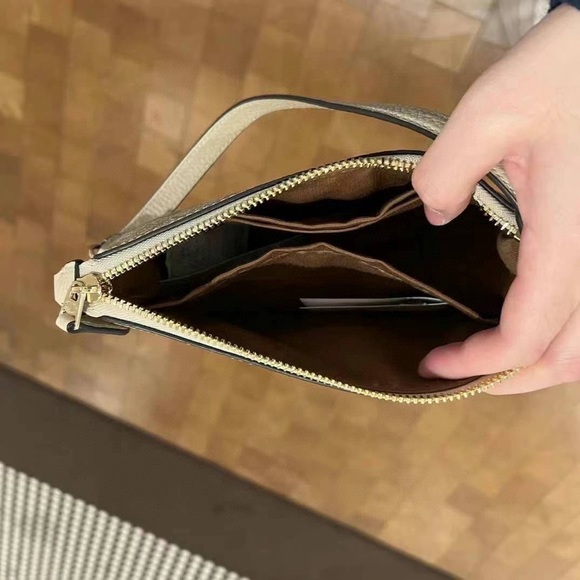 Coach Nolita 19 In Blocked Signature Canvas Gold/Light Khaki/Ivory Multi - Picture 12 of 14